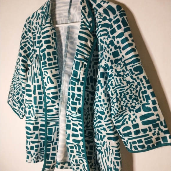 Salon studio women's patterned smock size LP - Picture 5 of 10